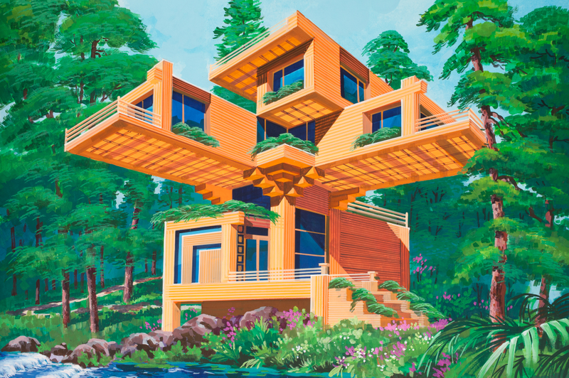 Illustration for article titled How An Architect Who Has Never Left North Korea Imagines The Future